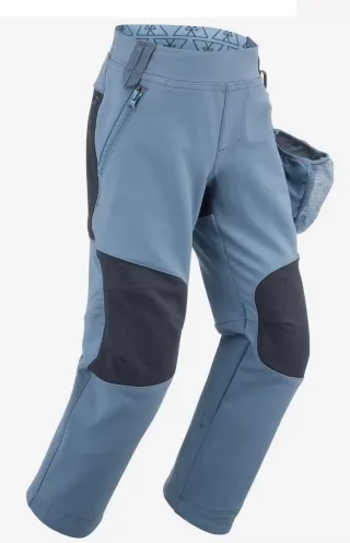 Pantalón Montaña Trekking Quechua Azul/Gris