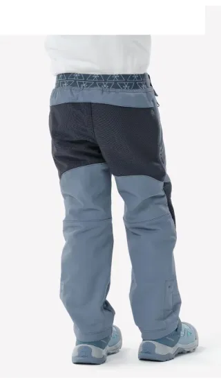 Pantalón Montaña Trekking Quechua Azul/Gris