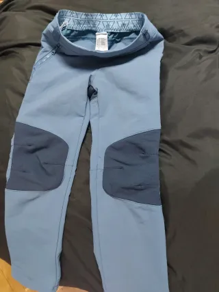 Pantalón Montaña Trekking Quechua Azul/Gris