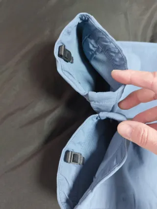 Pantalón Montaña Trekking Quechua Azul/Gris