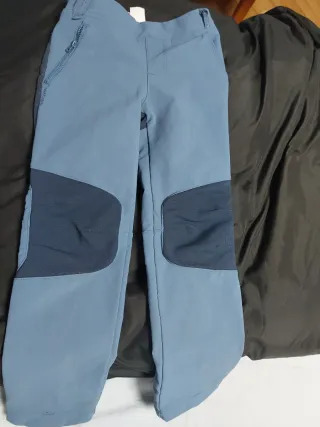 Pantalón Montaña Trekking Quechua Azul/Gris