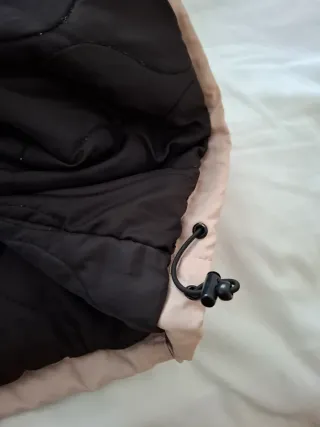 Abrigo Pull and Bear rosa talla S