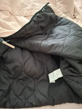 Abrigo Pull and Bear rosa talla S