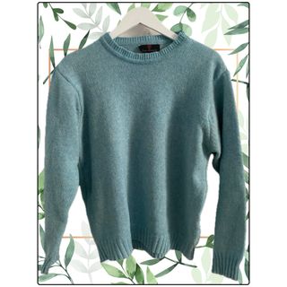 Maglione Lamborghini Uomo M Azzurro Vintage