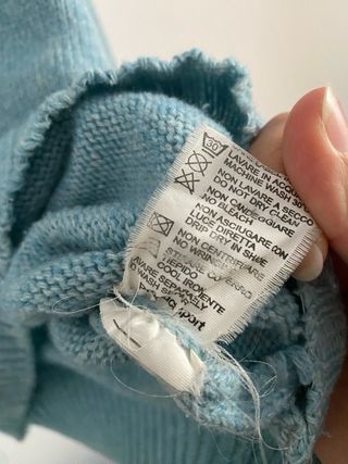 Maglione Lamborghini Uomo M Azzurro Vintage