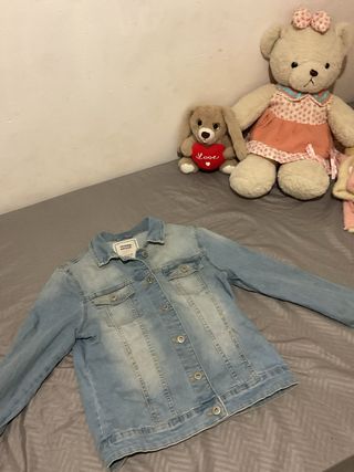 Chaqueta vaquera azul