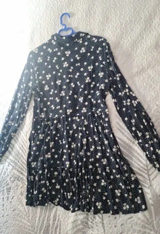 Vestido camisero floral Stradivarius Talla L