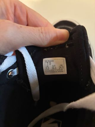 Zapatillas Vans SK8-Hi Negras