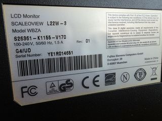 Monitor 22" Fujitsu Siemens Scaleoview L22W-3