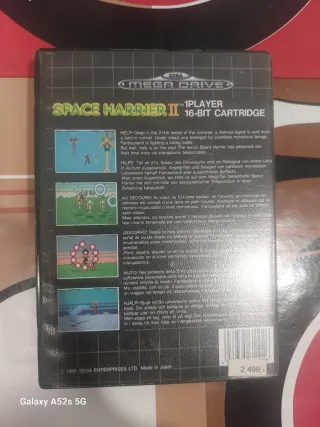 Space Harrier 2 Mega Drive Sega