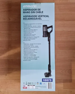 Aspirador Vertical Ambiano Sin Cable