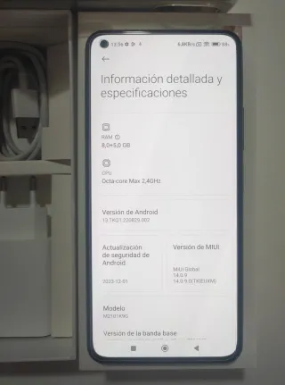 Xiaomi 11 Lite 5G 128-13GB RAM giallo