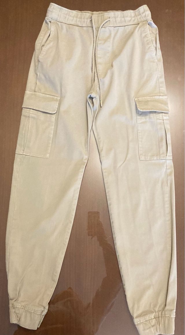 Bershka Pantalón Cargo Jogger Talla XS