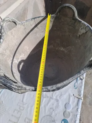 Esportón de obra, cubo para mortero