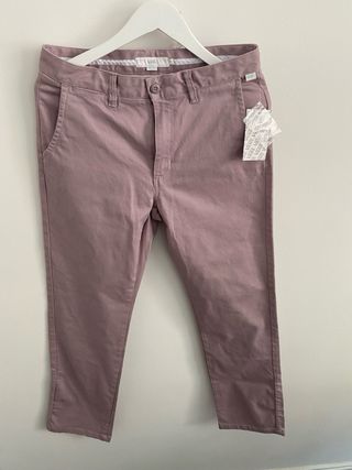 Pantaloni Vans donna W30 lilla nuovi con etichetta