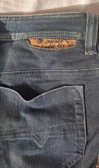 Pantalón vaquero Diesel hombre azul