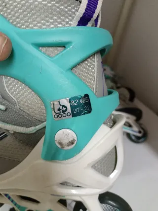 Patines en línea Oxelo con protecciones