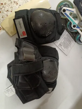 Patines en línea Oxelo con protecciones