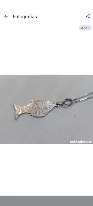 Cadena y Colgante Plata Ley 925