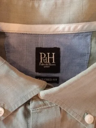 Camisa Pedro del Hierro Talla 4 Verde claro