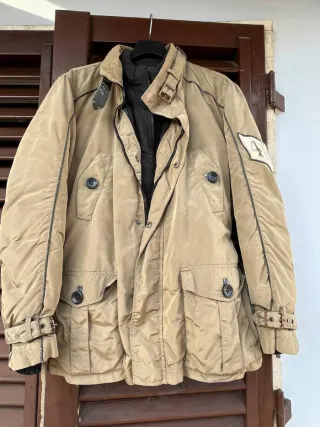 Giacca Cesare Paciotti Uomo M Vintage Beige