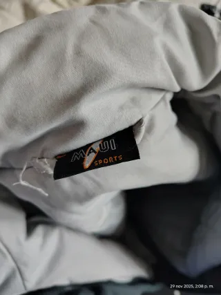 Chaqueta Maui Sport Talla L Vintage Gris