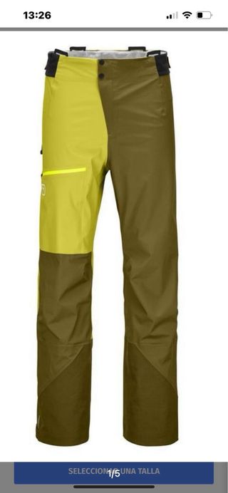 Pantalón Esquí Travesía Ortovox Ortler 3l