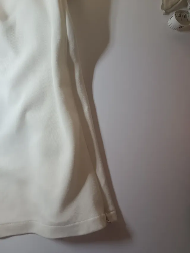 Pantalones anchos blancos mujer