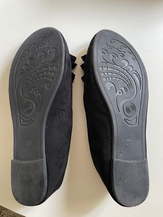 Manoletinas negras INSIDE talla 39