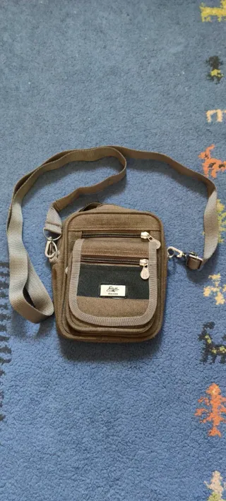 Bolso bandolera retro hombre