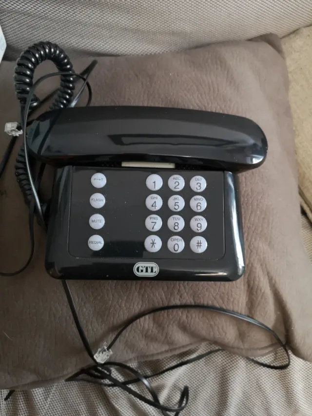 Teléfono fijo GTL negro
