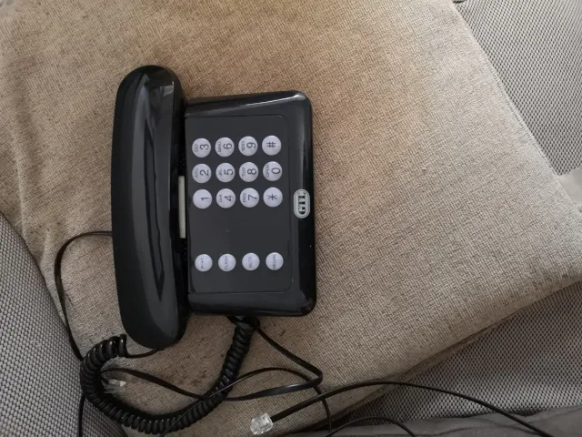 Teléfono fijo GTL negro