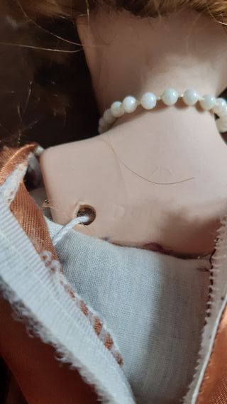 Bambola porcellana vintage da collezione