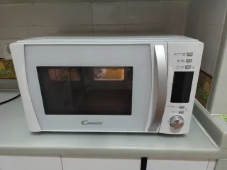 Microondas 20l Grill Candy Digital Blanco