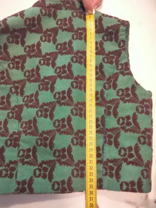 Chaleco fallero niño de terciopelo labrado