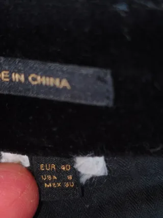 Pantalones negros Massimo Dutti