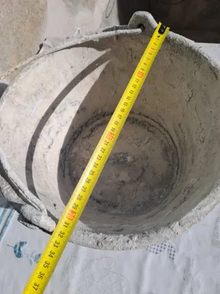 Cubo para mortero y reformas