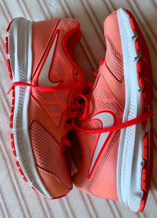 Zapatillas Nike Deportivas Naranja y Rosa