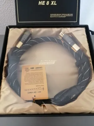 Cable Alphard Da Vinci XLR 1m PSCC 8N