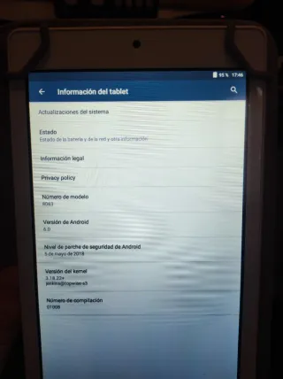 Tablet Alcatel Pixi 4 (7) con funda