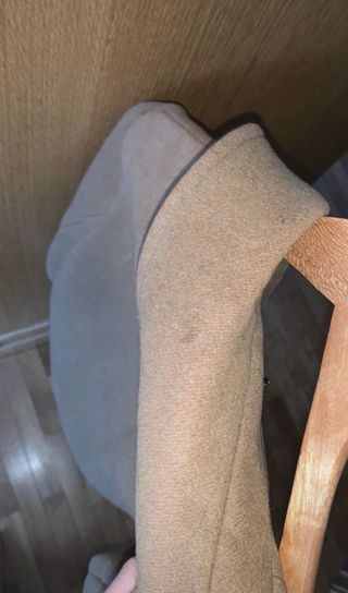 Abrigo Maje Lana Beige