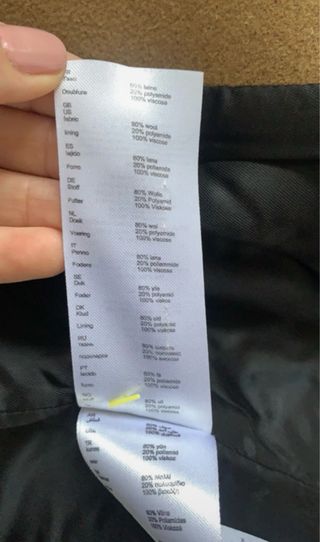 Abrigo Maje Lana Beige