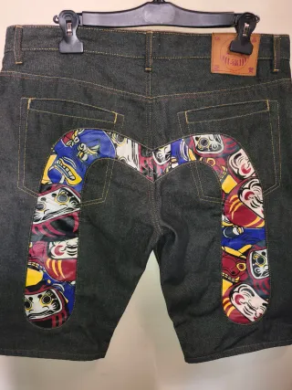 Pantalones cortos modelo  Evisu hombre talla 38