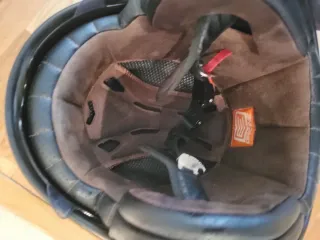 Casco Jet Retro Negro marca Origine