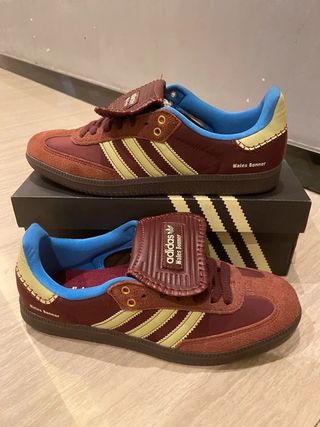 Adidas Samba Wales Bonner Morado Dorado