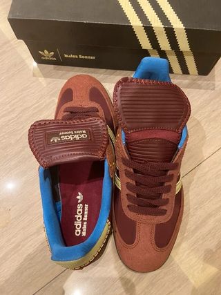 Adidas Samba Wales Bonner Morado Dorado