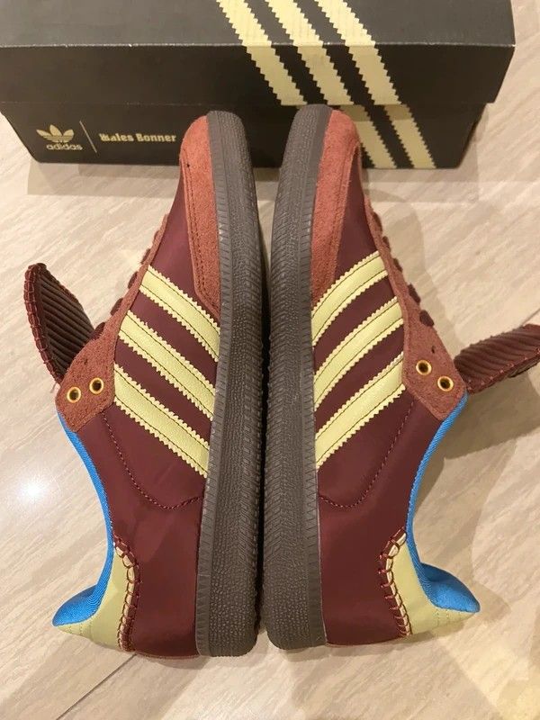 Adidas Samba Wales Bonner Morado Dorado