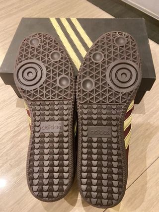 Adidas Samba Wales Bonner Morado Dorado