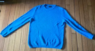 Jersey Zara Azul Talla L