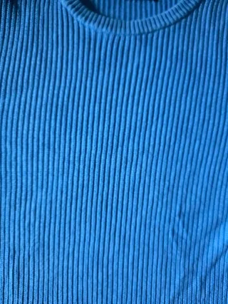 Jersey Zara Azul Talla L